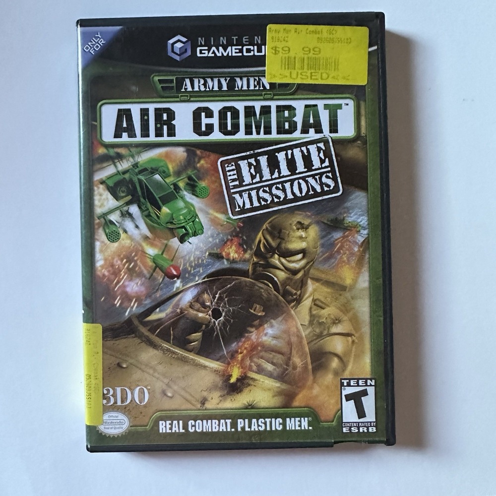 Army Men Air Combat The Elite Missions (Nintendo GameCube, 2003) Complete CIB